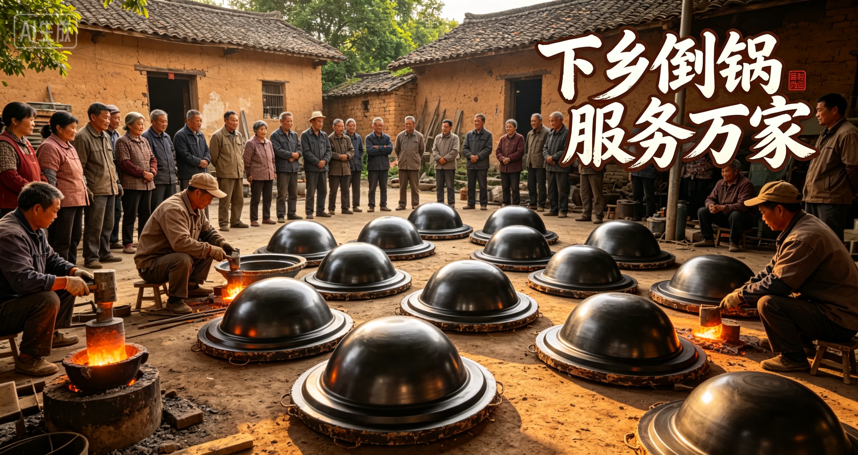 品质模具，助力每一个村民
